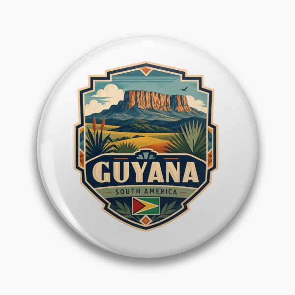 Item preview, Guyana South America Guyanese Travel Explore Patriot designed and sold by Simsimah26Parks.