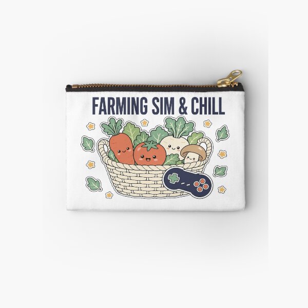 Item preview, Farming Sim & Chill - Cute Gamer Shirt designed and sold by Art&Fun.