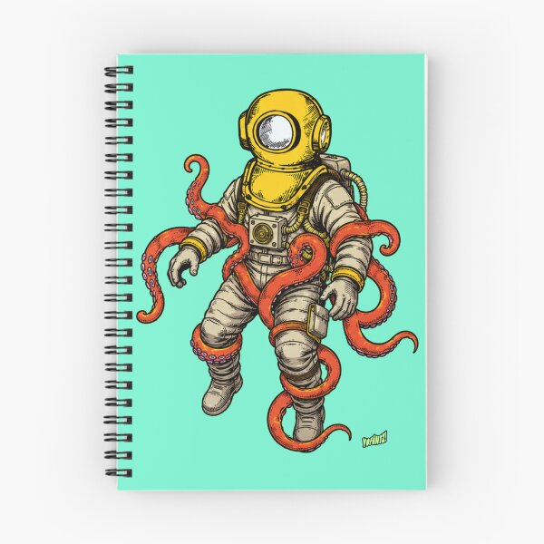 Item preview, Deep Space Diver – Astronaut & Octopus designed and sold by YOFANTZ!.