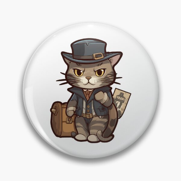 Item preview,  Cat Station Master Tama designed and sold by ElizabethasTiff.