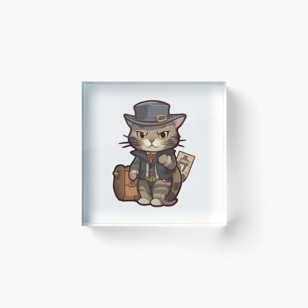 Item preview,  Cat Station Master Tama designed and sold by ElizabethasTiff.