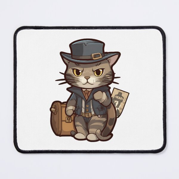 Item preview, Cat Station Master Tama designed and sold by ElizabethasTiff.