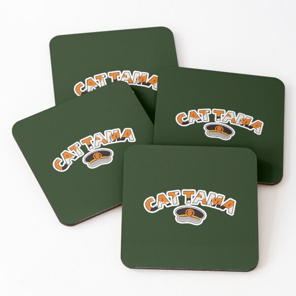 Item preview, Cat Tamatama Super Station Mastercat Sticker designed and sold by ElizabethasTiff.