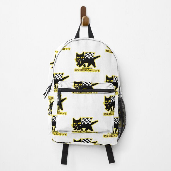Item preview, SEV-Style Motorsport Cat – Retro Racing Graphic with Japanese Twist designed and sold by collectees1.