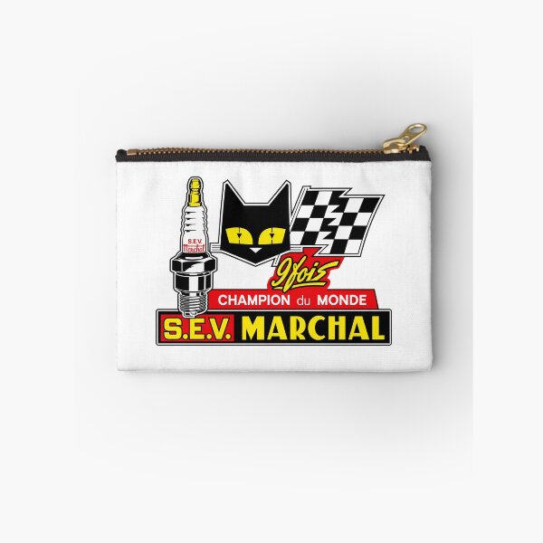 Item preview, Vintage SEV Marchal Racing Cat Spark Plug Sticker | Classic French Motorsport Logo | Retro Garage Decal designed and sold by collectees1.