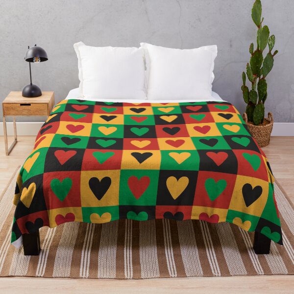 Item preview, African Love Hearts Cultural Pattern designed and sold by MammothArt.