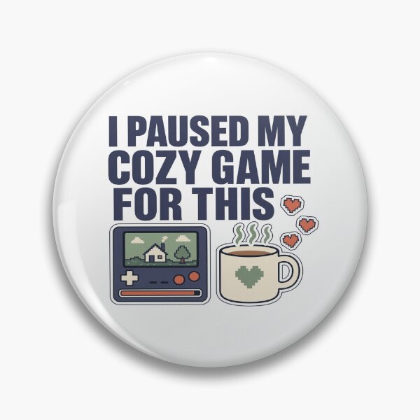 Item preview, I Paused My Cozy Game For This - Funny Gamer Shirt designed and sold by Art&Fun.