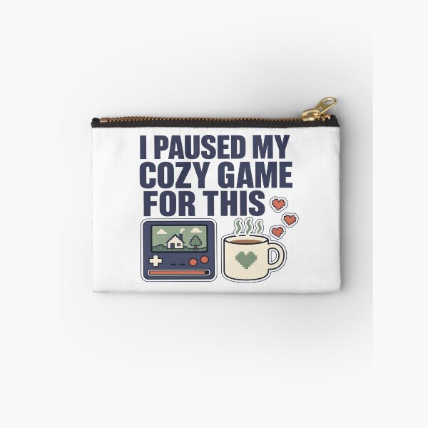 Item preview, I Paused My Cozy Game For This - Funny Gamer Shirt designed and sold by Art&Fun.