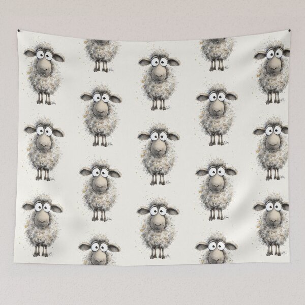 Item preview, Gorgeous Sheep ' Felicity’ BY SHiRLeY MacARTHuR designed and sold by Shirley MacArthur Art.