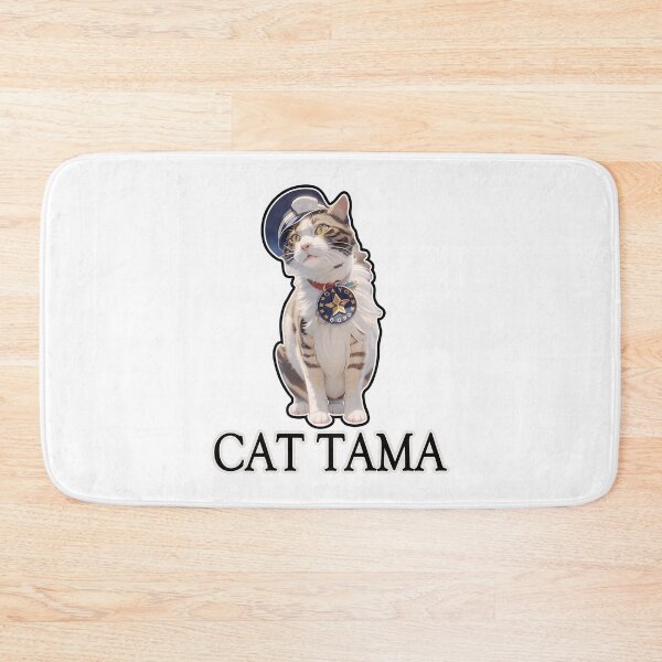 Item preview, Cat Tamatama Super Station Mastercat Sticker designed and sold by ElizabethasTiff.