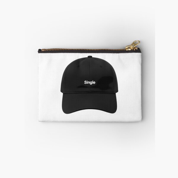 Item preview, Black Men Hat with White "Single" Text designed and sold by Bondingbonding.