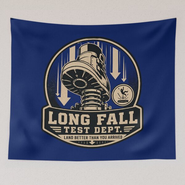 Item preview, Long Fall Boot Test Department Patch designed and sold by agearb.