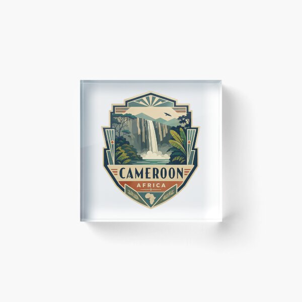 Item preview, Cameroon Africa African Country Travel Souvenir Destination designed and sold by Simsimah26Parks.