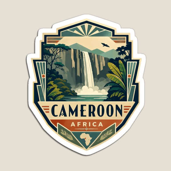Item preview, Cameroon Africa African Country Travel Souvenir Destination designed and sold by Simsimah26Parks.
