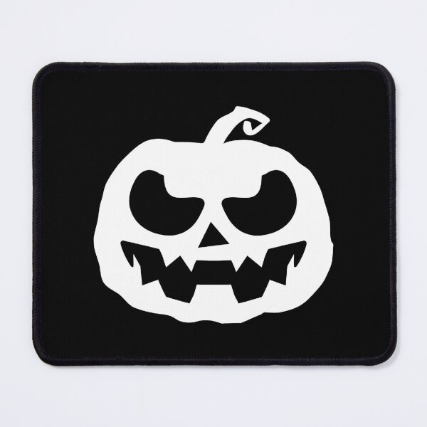 Item preview, White Jack O Lantern Halloween Pumpkin Graphic designed and sold by pattern-archive.