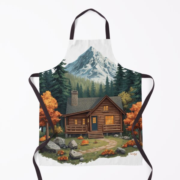 Item preview, Woodland Cabin Retreat designed and sold by catcurio.
