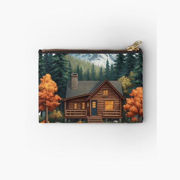 Item preview, Woodland Cabin Retreat designed and sold by catcurio.