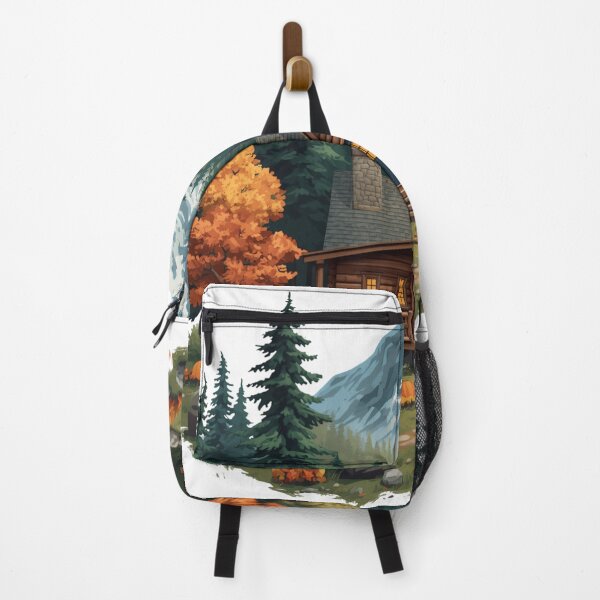 Item preview, Woodland Cabin Retreat designed and sold by catcurio.