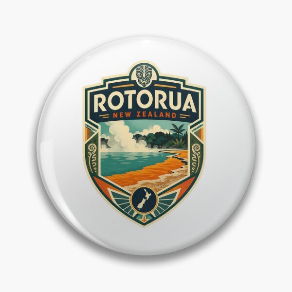 Item preview, Rotorua New Zealand Travel Destination Souvenir designed and sold by Simsimah26Parks.