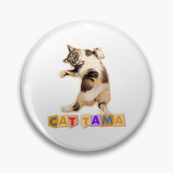 Item preview,  Cat Tamatama Super Station Mastercat Sticker designed and sold by ElizabethasTiff.