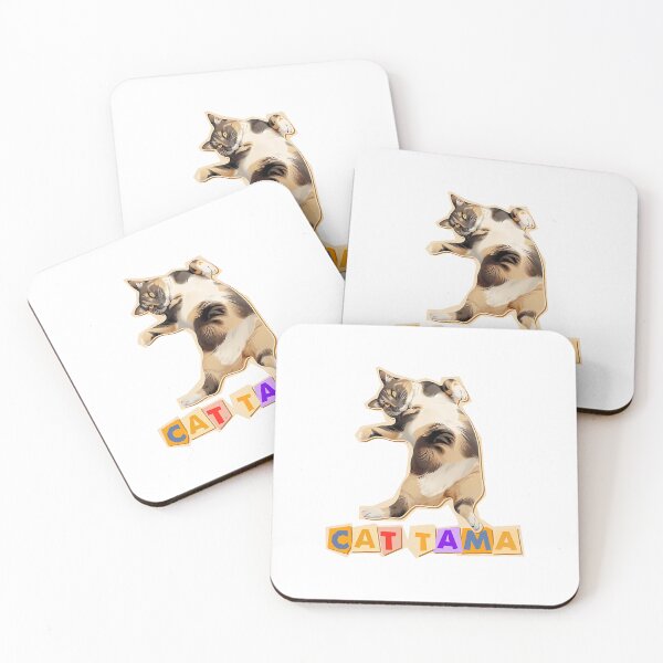 Item preview,  Cat Tamatama Super Station Mastercat Sticker designed and sold by ElizabethasTiff.