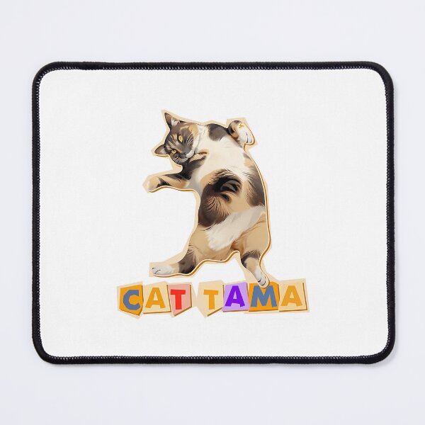 Item preview, Cat Tamatama Super Station Mastercat Sticker designed and sold by ElizabethasTiff.