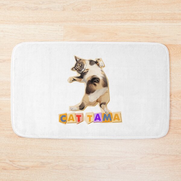 Item preview,  Cat Tamatama Super Station Mastercat Sticker designed and sold by ElizabethasTiff.