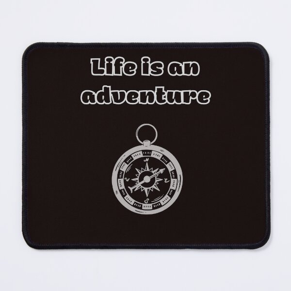 Item preview, Life Is an Adventure – Inspirational Travel & Adventure Design designed and sold by Nikoverse.