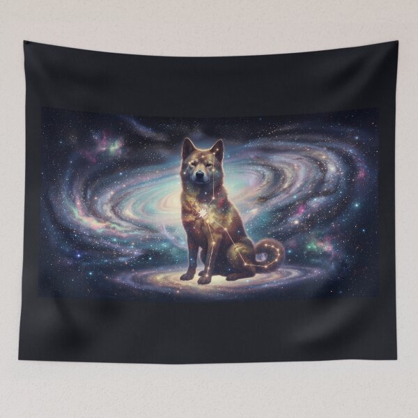 Item preview, Cosmic Jindo: Guardian of the Milky Way designed and sold by SOOstudio73.