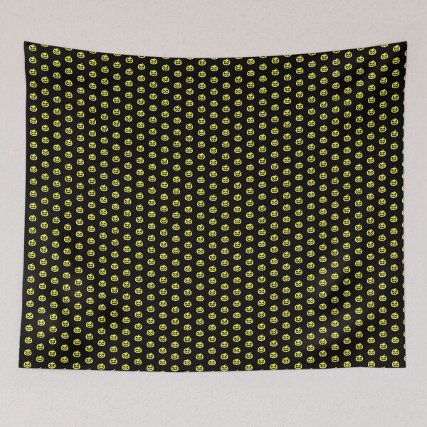 Item preview, Yellow Jack O Lantern Halloween Pumpkin Graphic designed and sold by pattern-archive.