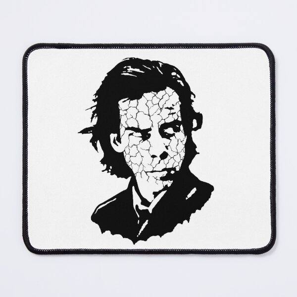 Item preview, Nick Cave: Bad Seeds High-Contrast Ink Portrait designed and sold by surmind.