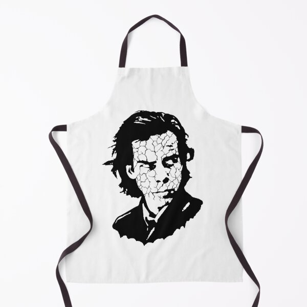 Item preview, Nick Cave: Bad Seeds High-Contrast Ink Portrait designed and sold by surmind.