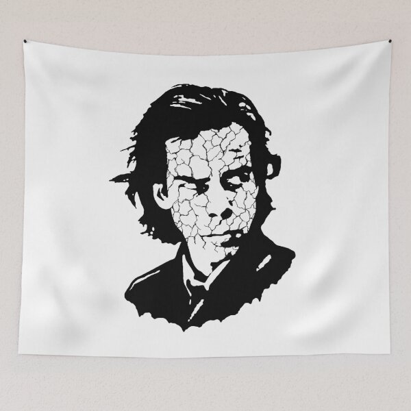 Item preview, Nick Cave: Bad Seeds High-Contrast Ink Portrait designed and sold by surmind.