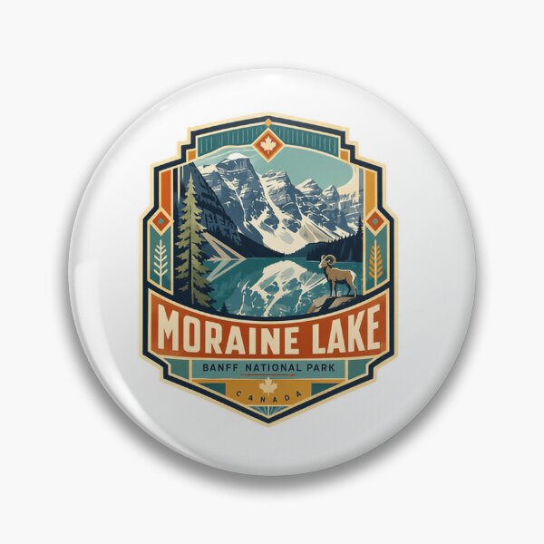 Item preview, Morai Ne Lake Banff National Park Canada Travel National Park Outdoors designed and sold by Simsimah26Parks.
