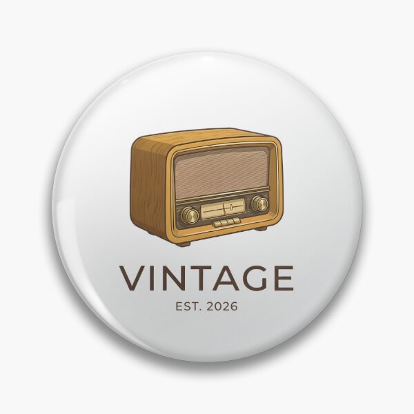 Item preview, Vintage Retro Radio Classic Audio Nostalgia Aesthetic Design designed and sold by ASN STUDIO.