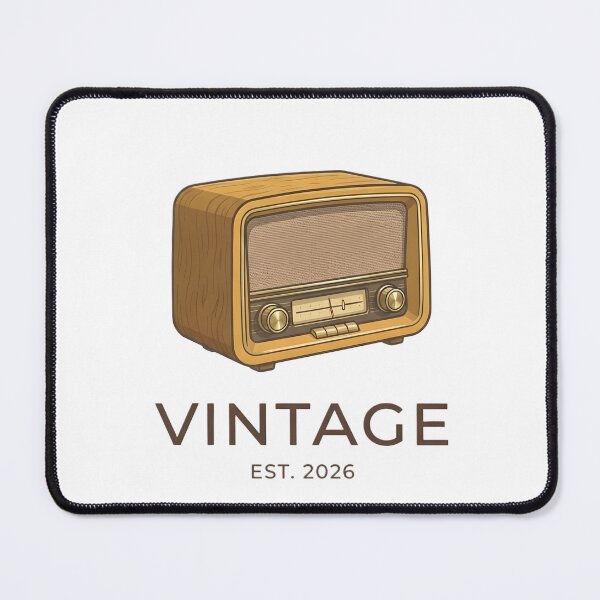 Item preview, Vintage Retro Radio Classic Audio Nostalgia Aesthetic Design designed and sold by ASN STUDIO.