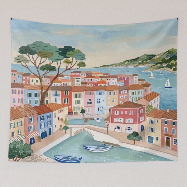Item preview, Port Grimaud, French Riviera designed and sold by POSTERIOCREW.