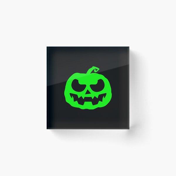 Item preview, Lime Jack O Lantern Halloween Pumpkin Graphic designed and sold by pattern-archive.