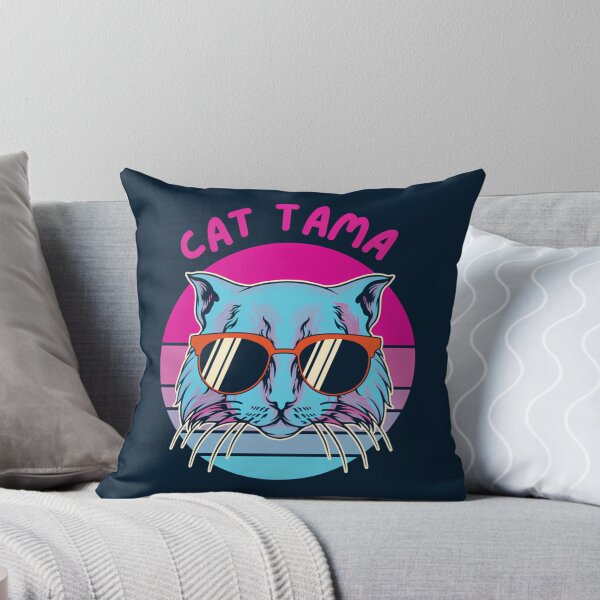 Item preview, Retro Cat Tama Design Variant designed and sold by ElizabethasTiff.