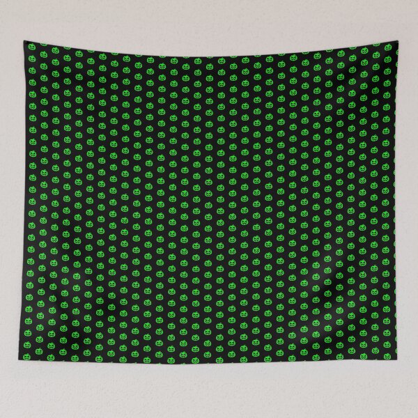 Item preview, Lime Jack O Lantern Halloween Pumpkin Graphic designed and sold by pattern-archive.