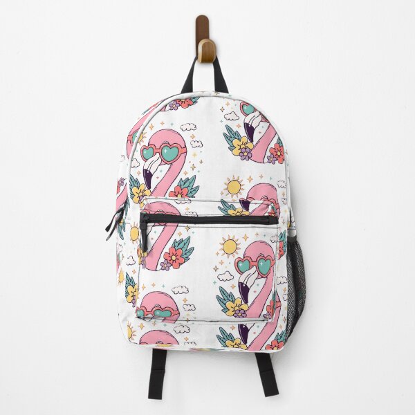 Item preview, Cute Pink Flamingo with Heart Sunglasses | Kawaii Summer Flamingo | Tropical Love Aesthetic designed and sold by dreamz-world.