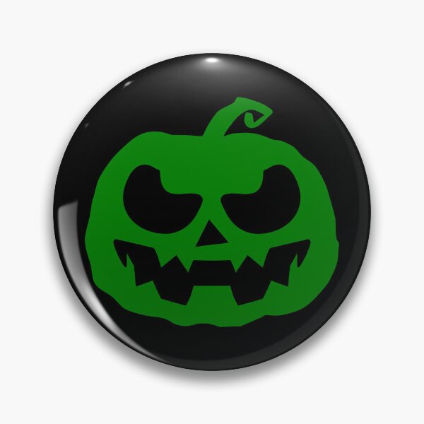 Item preview, Green Jack O Lantern Halloween Pumpkin Graphic designed and sold by pattern-archive.