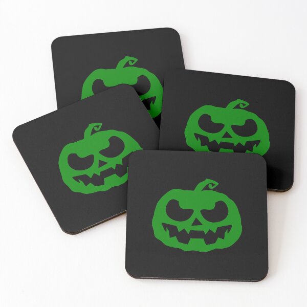 Item preview, Green Jack O Lantern Halloween Pumpkin Graphic designed and sold by pattern-archive.