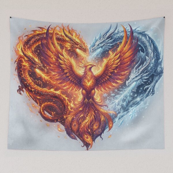 Item preview, Dragons and Phoenix designed and sold by RaF71PrO.