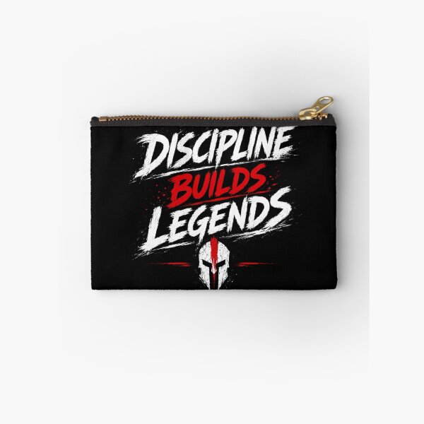 Item preview, Discipline Builds Legends - Raw Streetwear Motivation Design designed and sold by DomKo10.