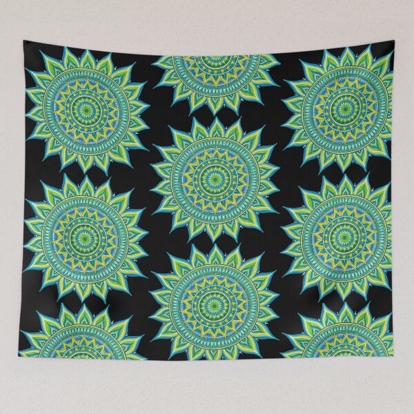 Item preview, Green Garden Mandala designed and sold by Oolaharts.