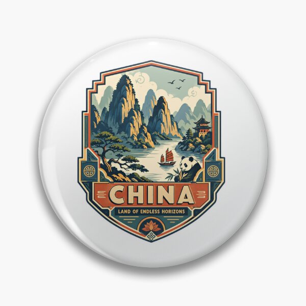 Item preview, China Land Of Endless Horizons Chinese Travel Destination designed and sold by Simsimah26Parks.