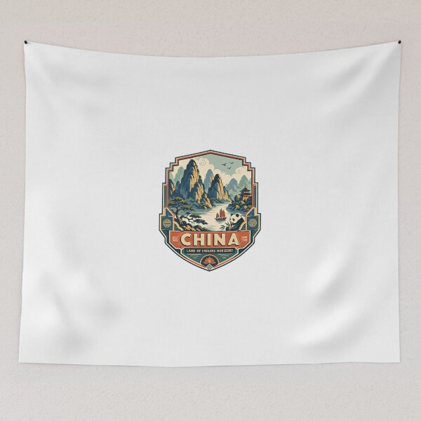 Item preview, China Land Of Endless Horizons Chinese Travel Destination designed and sold by Simsimah26Parks.