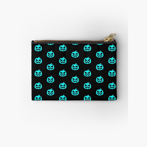 Item preview, Cyan Jack O Lantern Halloween Pumpkin Graphic designed and sold by pattern-archive.
