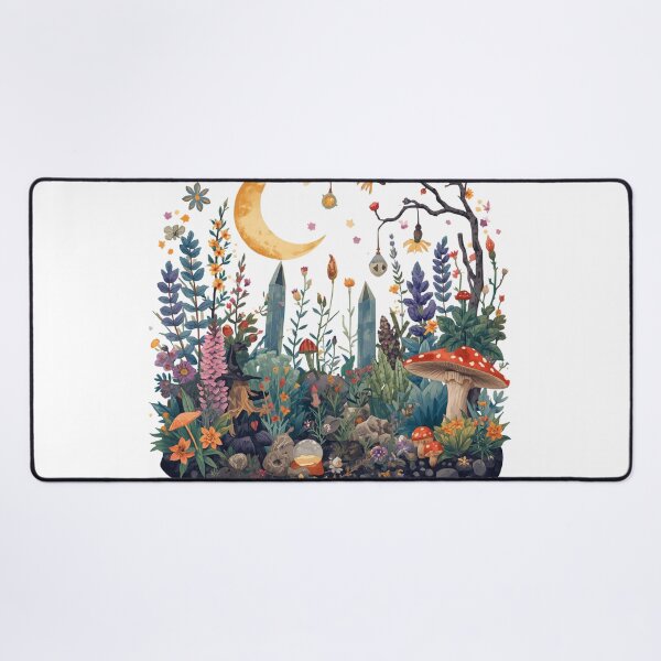 Item preview, Moonlit Witch's Garden designed and sold by catcurio.